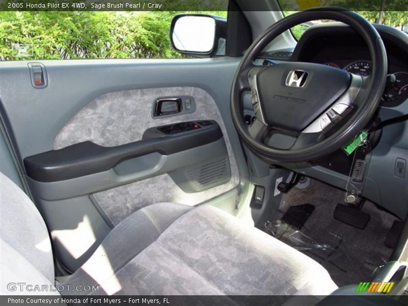 Sage Brush Pearl / Gray 2005 Honda Pilot EX 4WD