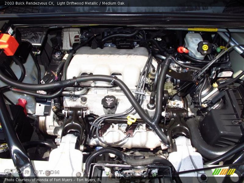Light Driftwood Metallic / Medium Oak 2003 Buick Rendezvous CX