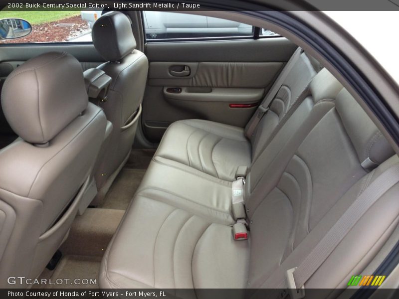 Rear Seat of 2002 Century Special Edition