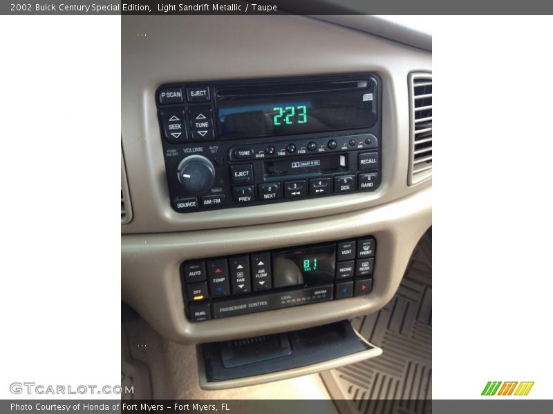 Controls of 2002 Century Special Edition