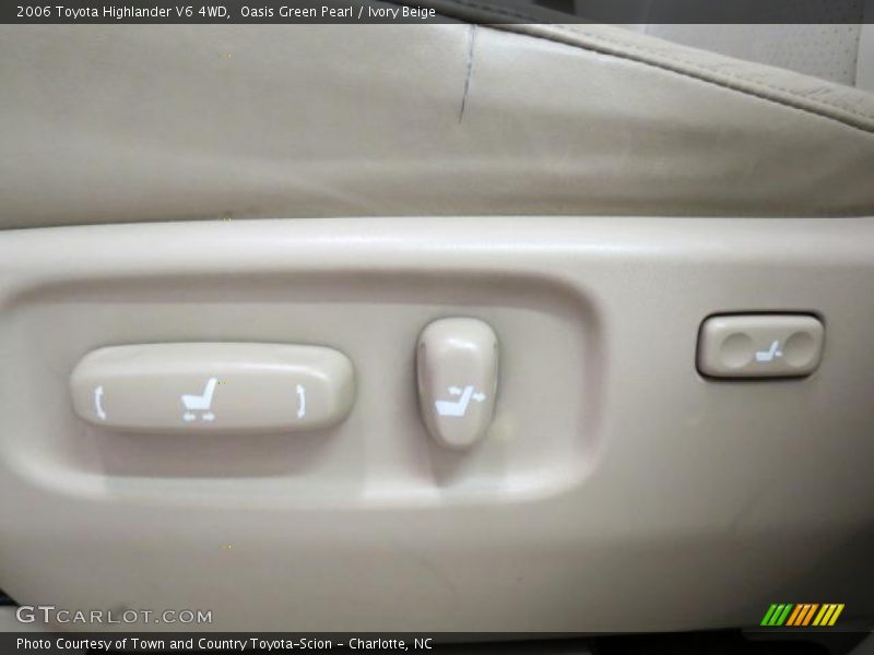 Oasis Green Pearl / Ivory Beige 2006 Toyota Highlander V6 4WD