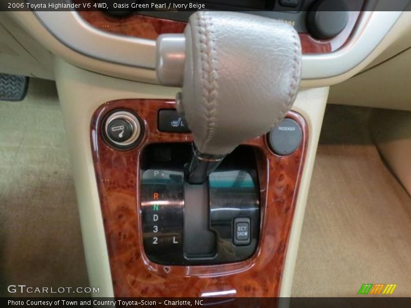 Oasis Green Pearl / Ivory Beige 2006 Toyota Highlander V6 4WD