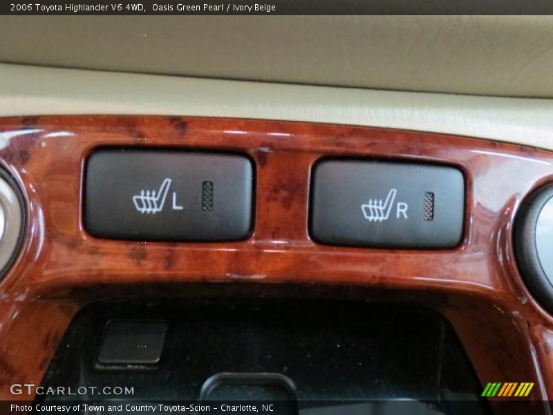Oasis Green Pearl / Ivory Beige 2006 Toyota Highlander V6 4WD