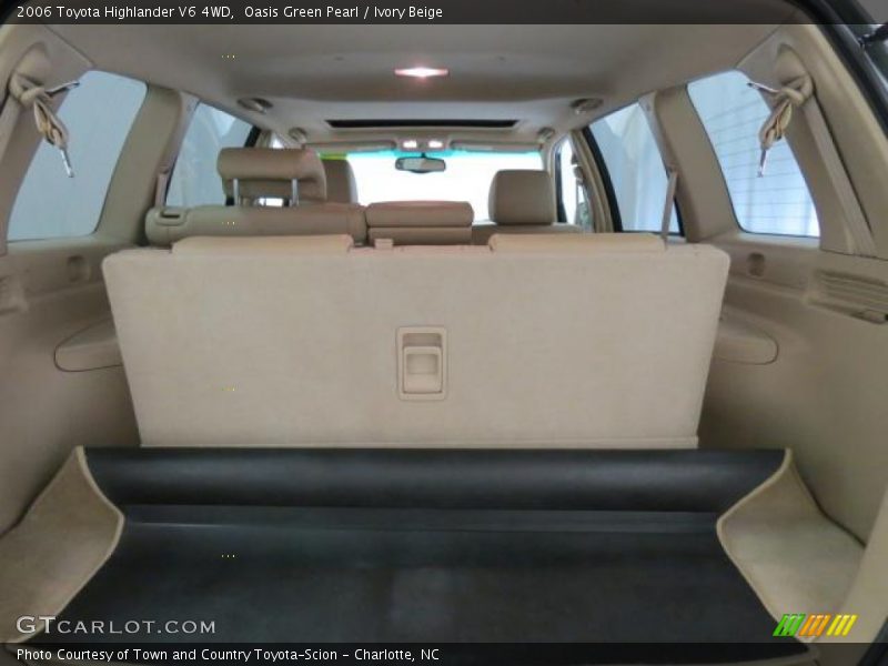 Oasis Green Pearl / Ivory Beige 2006 Toyota Highlander V6 4WD