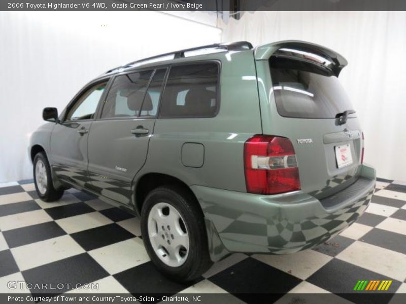 Oasis Green Pearl / Ivory Beige 2006 Toyota Highlander V6 4WD