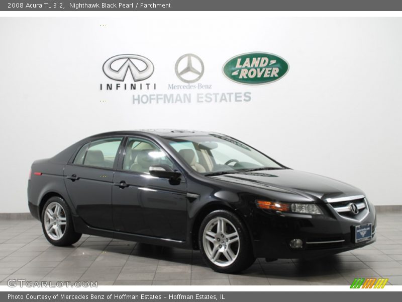 Nighthawk Black Pearl / Parchment 2008 Acura TL 3.2
