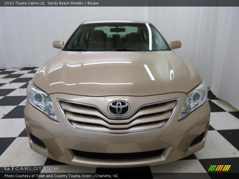 Sandy Beach Metallic / Bisque 2010 Toyota Camry LE