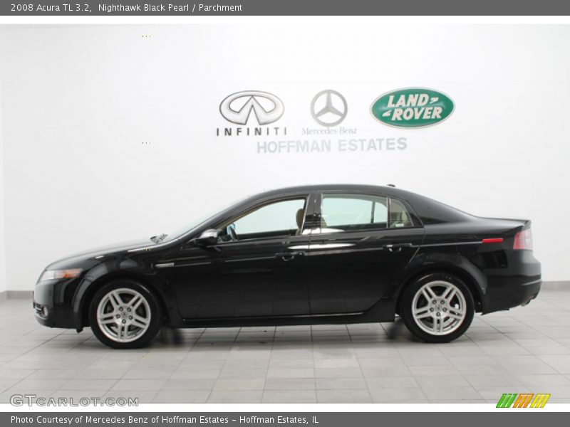 Nighthawk Black Pearl / Parchment 2008 Acura TL 3.2