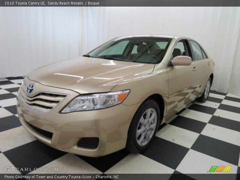 Sandy Beach Metallic / Bisque 2010 Toyota Camry LE
