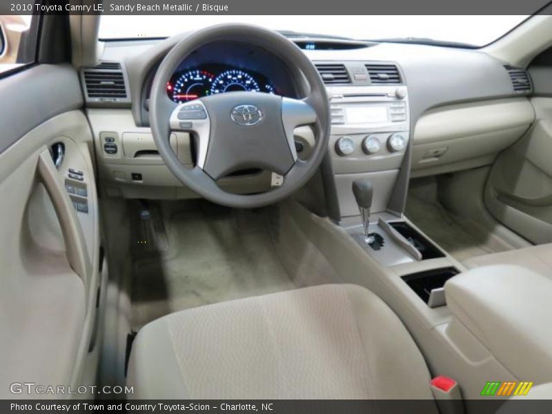 Sandy Beach Metallic / Bisque 2010 Toyota Camry LE
