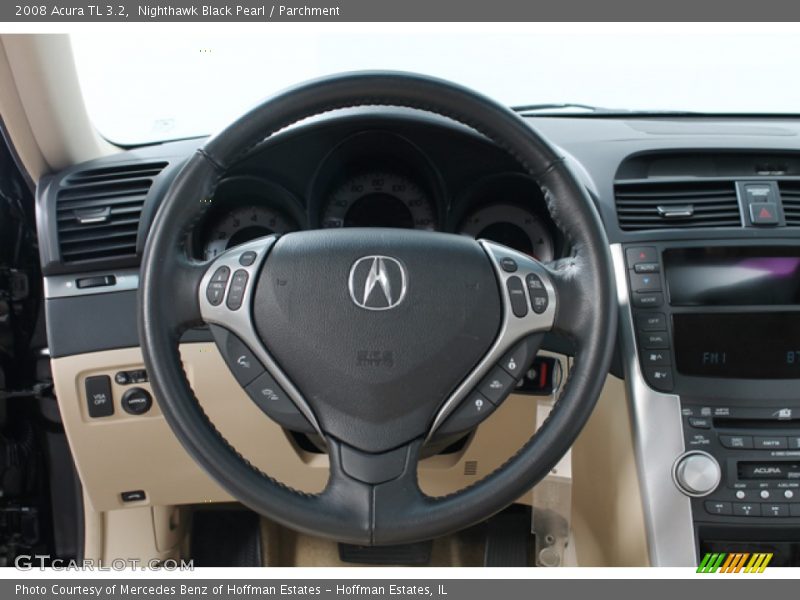Nighthawk Black Pearl / Parchment 2008 Acura TL 3.2