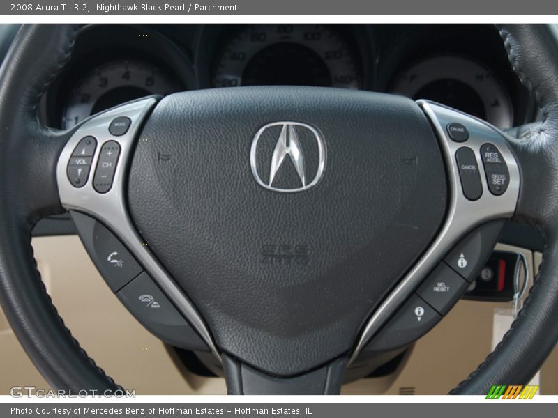 Nighthawk Black Pearl / Parchment 2008 Acura TL 3.2