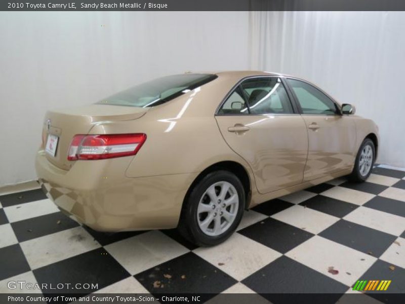 Sandy Beach Metallic / Bisque 2010 Toyota Camry LE