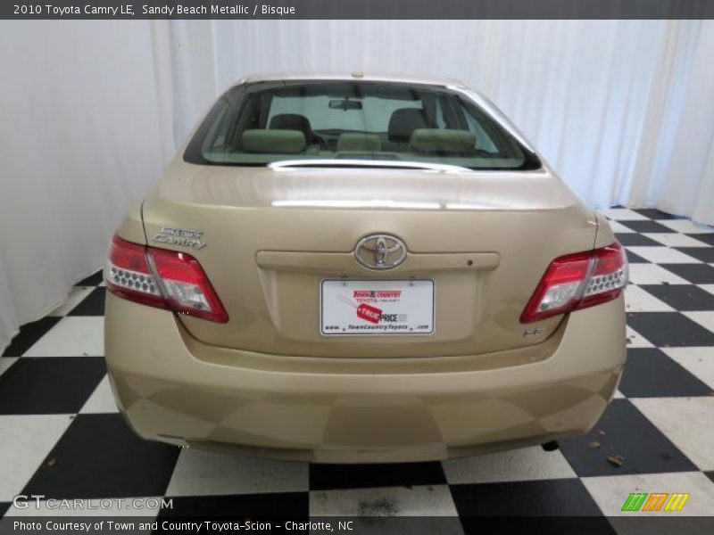 Sandy Beach Metallic / Bisque 2010 Toyota Camry LE