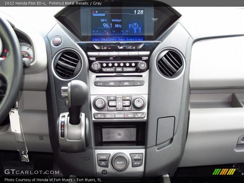 Polished Metal Metallic / Gray 2012 Honda Pilot EX-L
