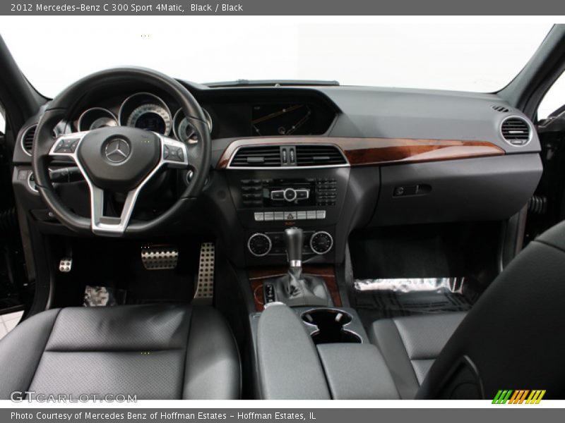 Black / Black 2012 Mercedes-Benz C 300 Sport 4Matic