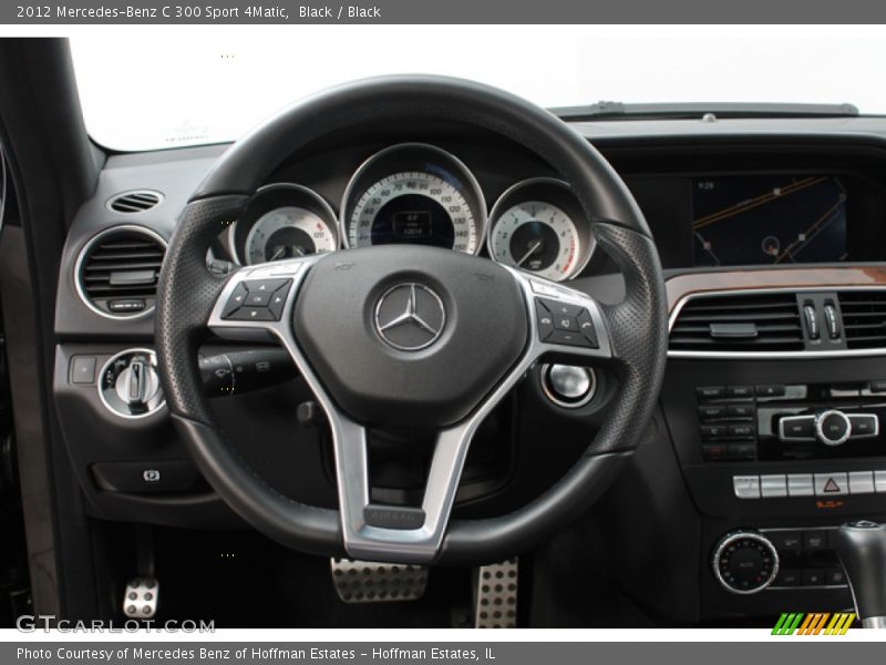 Black / Black 2012 Mercedes-Benz C 300 Sport 4Matic