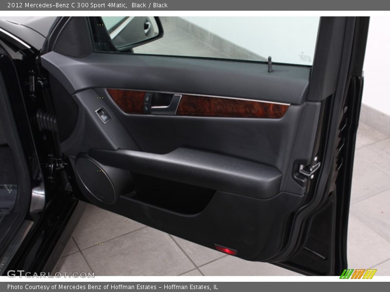 Black / Black 2012 Mercedes-Benz C 300 Sport 4Matic