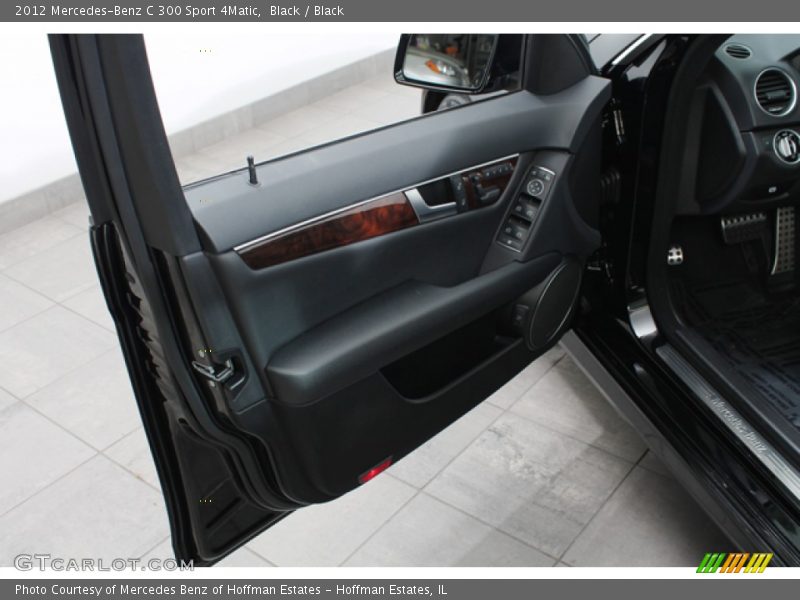 Black / Black 2012 Mercedes-Benz C 300 Sport 4Matic