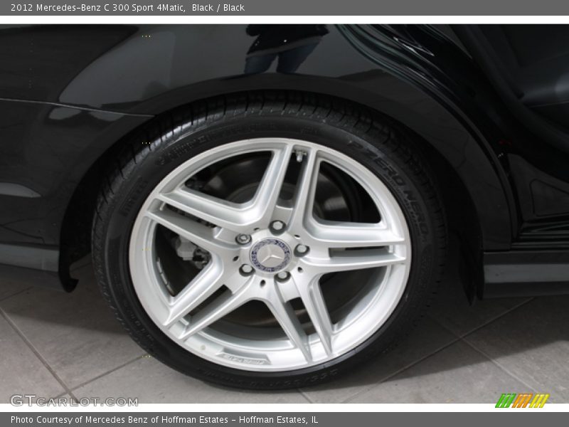 Black / Black 2012 Mercedes-Benz C 300 Sport 4Matic