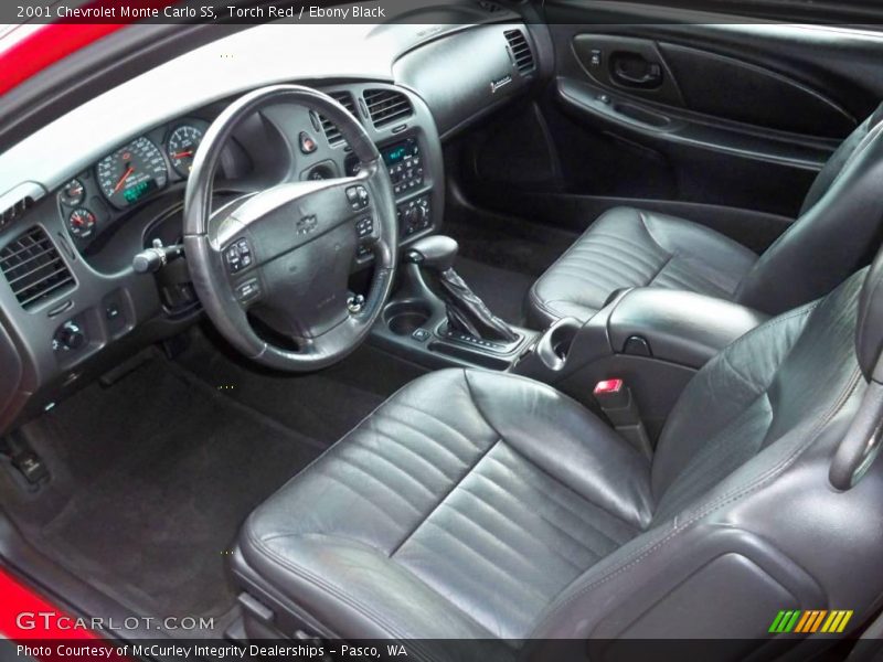 Torch Red / Ebony Black 2001 Chevrolet Monte Carlo SS