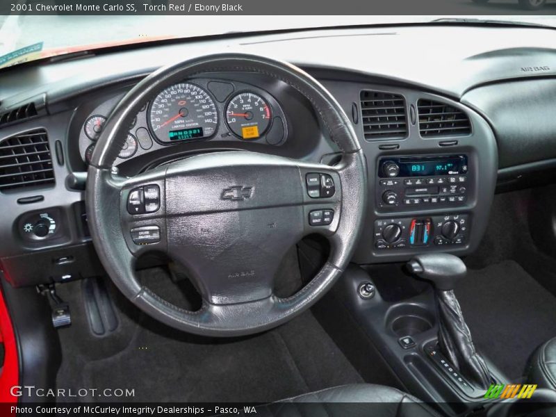 Torch Red / Ebony Black 2001 Chevrolet Monte Carlo SS