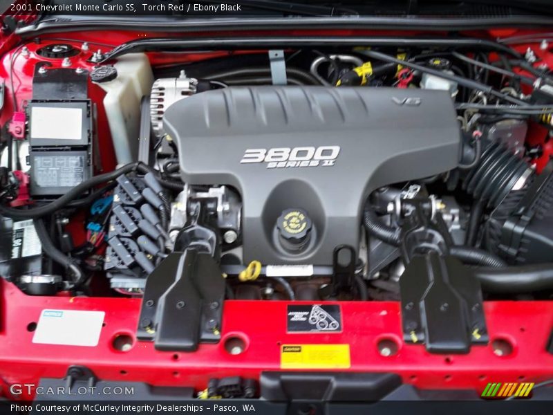 Torch Red / Ebony Black 2001 Chevrolet Monte Carlo SS