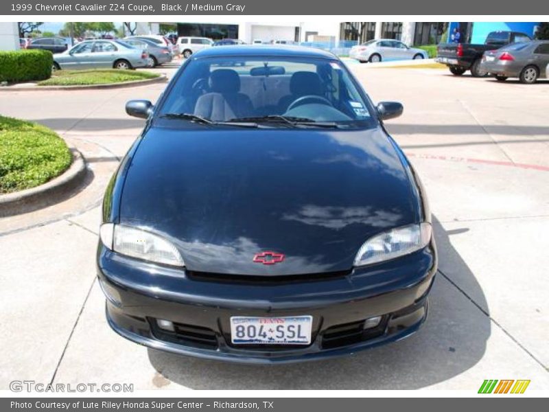 Black / Medium Gray 1999 Chevrolet Cavalier Z24 Coupe