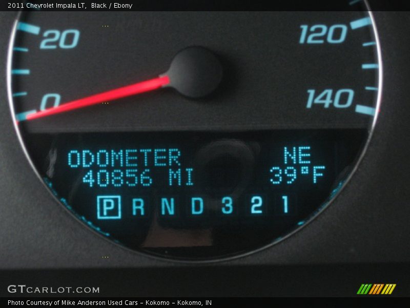 Black / Ebony 2011 Chevrolet Impala LT