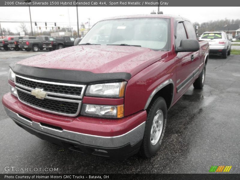 Front 3/4 View of 2006 Silverado 1500 Hybrid Extended Cab 4x4