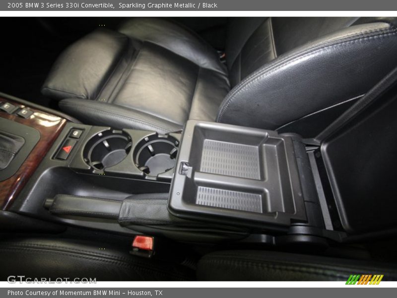Sparkling Graphite Metallic / Black 2005 BMW 3 Series 330i Convertible