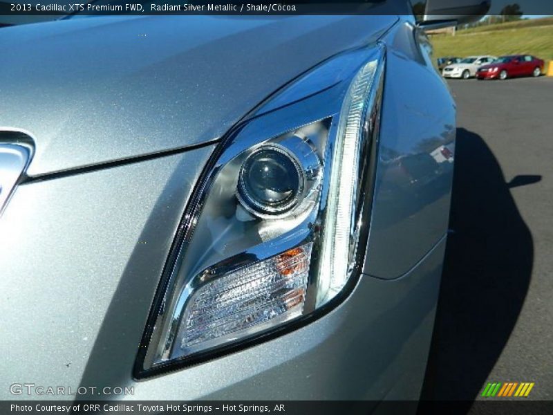 Radiant Silver Metallic / Shale/Cocoa 2013 Cadillac XTS Premium FWD