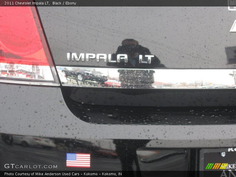 Black / Ebony 2011 Chevrolet Impala LT