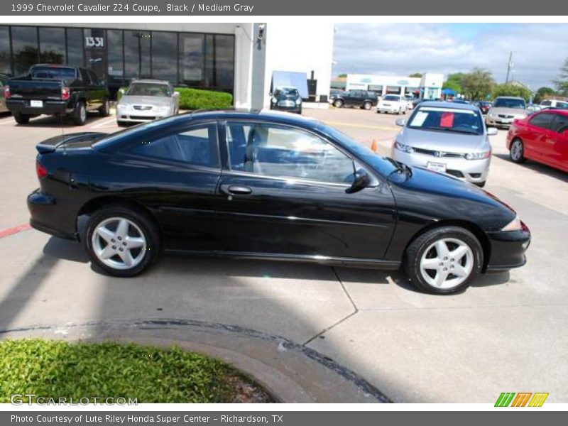 Black / Medium Gray 1999 Chevrolet Cavalier Z24 Coupe