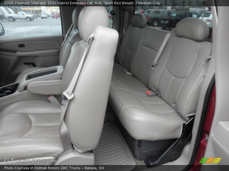 Sport Red Metallic / Medium Gray 2006 Chevrolet Silverado 1500 Hybrid Extended Cab 4x4