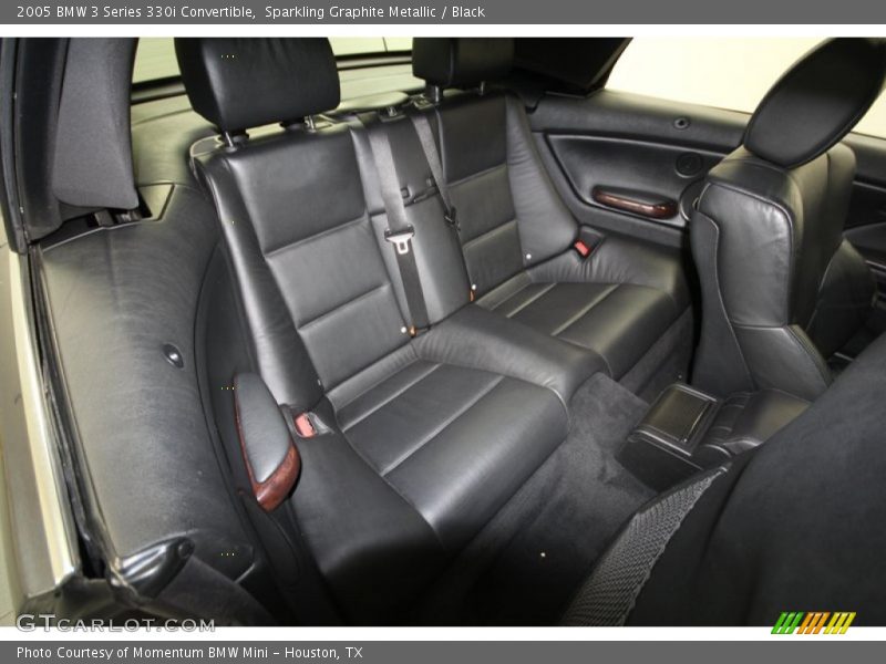 Rear Seat of 2005 3 Series 330i Convertible