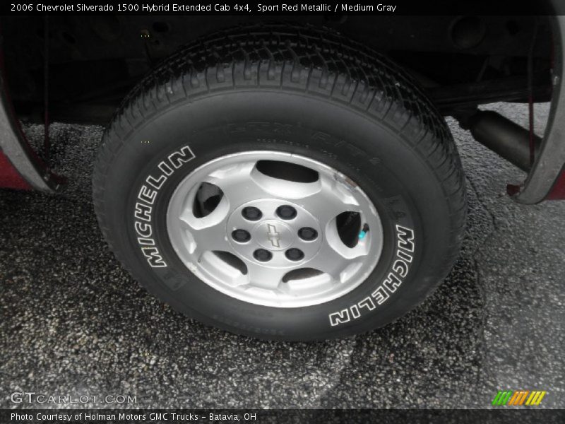 Sport Red Metallic / Medium Gray 2006 Chevrolet Silverado 1500 Hybrid Extended Cab 4x4