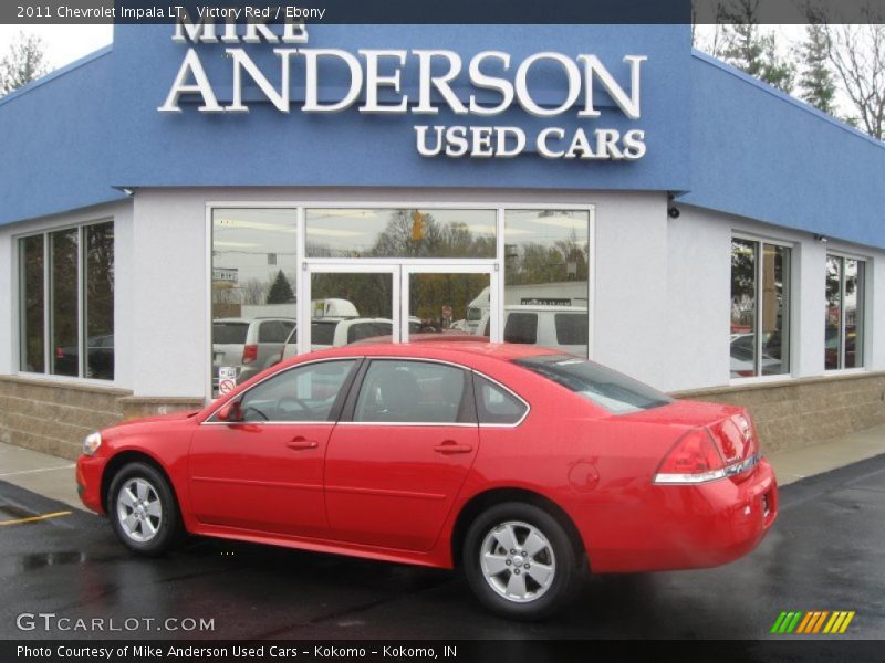 Victory Red / Ebony 2011 Chevrolet Impala LT