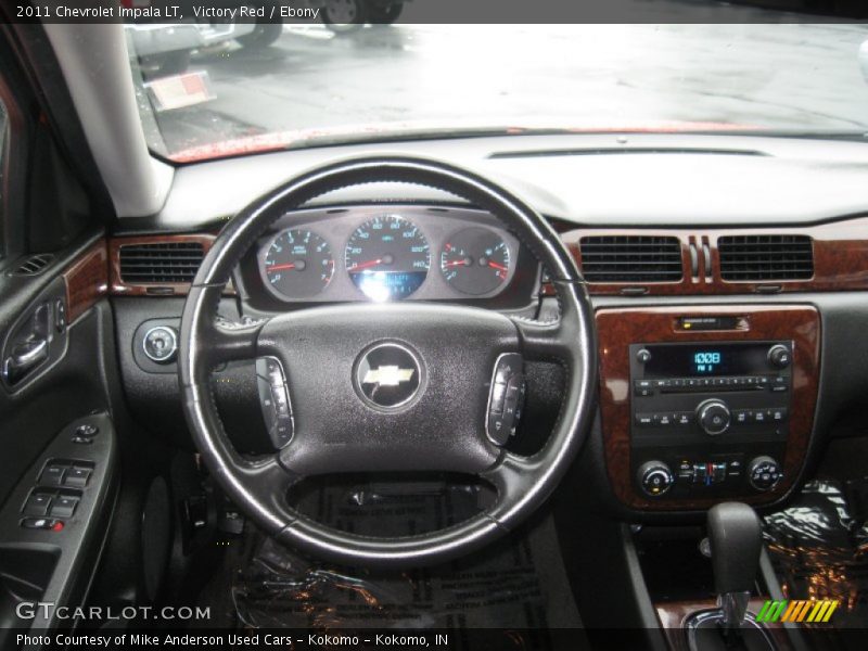 Victory Red / Ebony 2011 Chevrolet Impala LT