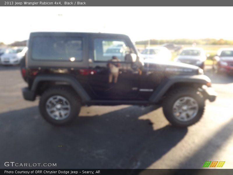 Black / Black 2013 Jeep Wrangler Rubicon 4x4