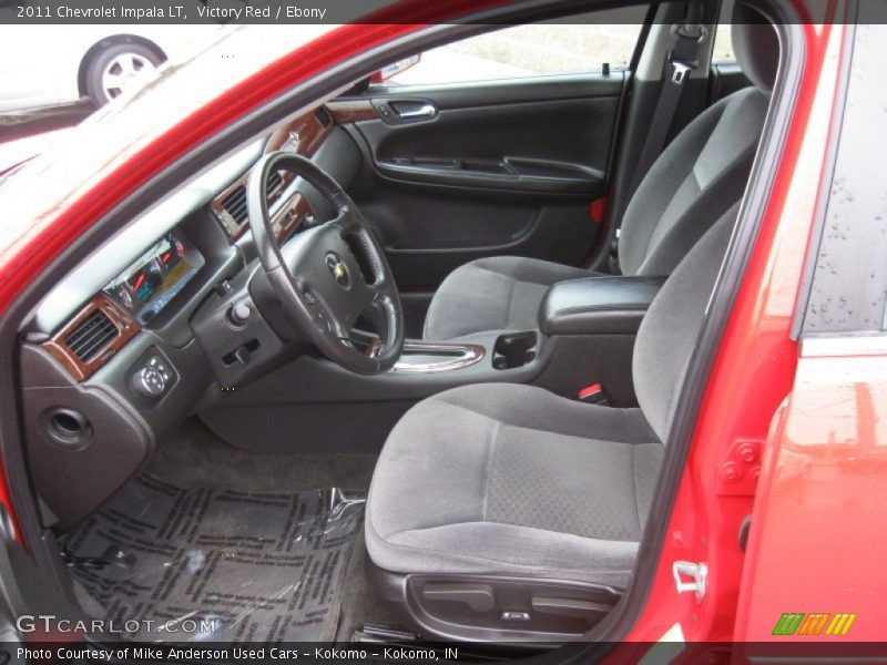 Victory Red / Ebony 2011 Chevrolet Impala LT