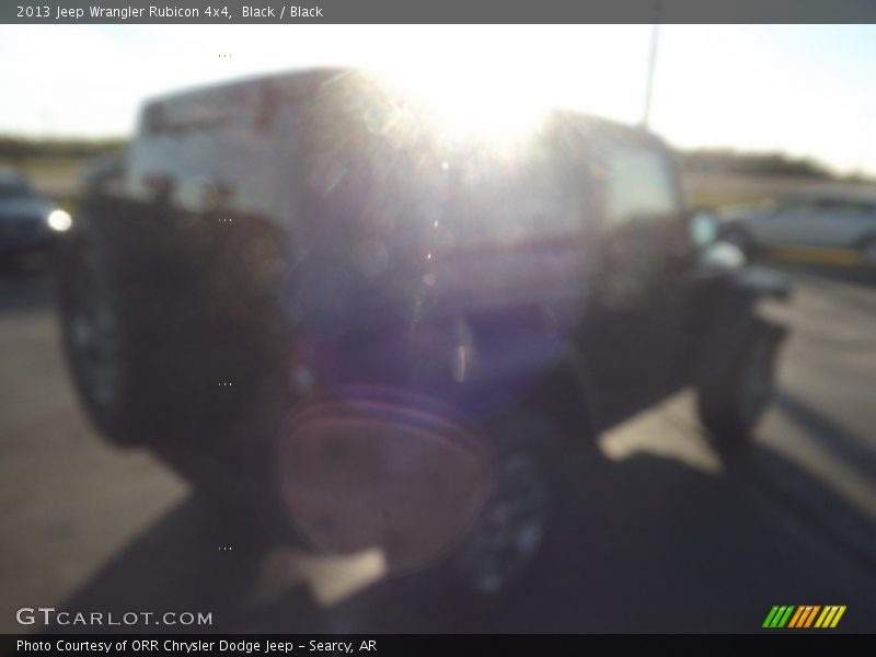 Black / Black 2013 Jeep Wrangler Rubicon 4x4