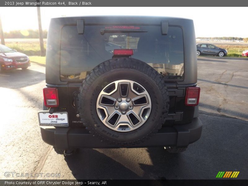 Black / Black 2013 Jeep Wrangler Rubicon 4x4