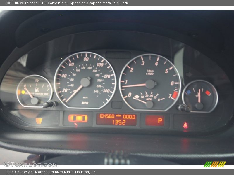  2005 3 Series 330i Convertible 330i Convertible Gauges