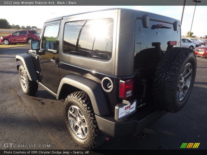 Black / Black 2013 Jeep Wrangler Rubicon 4x4
