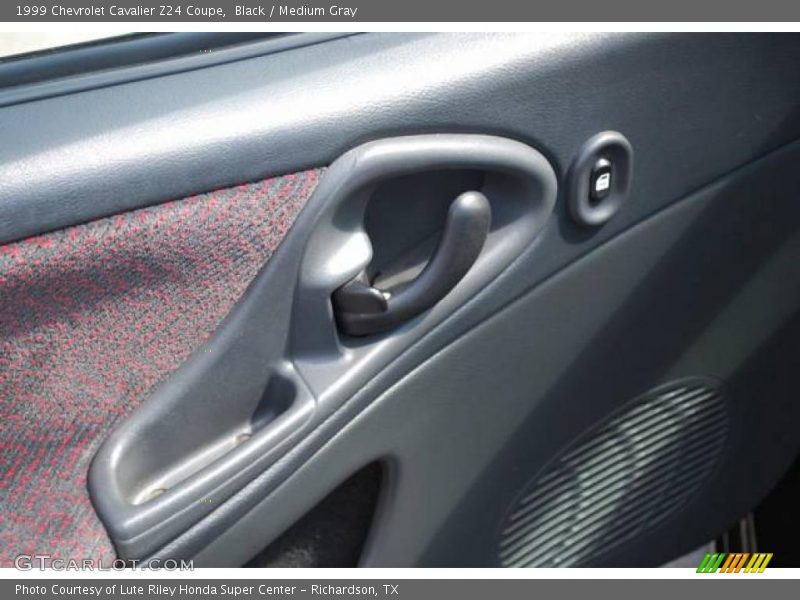 Black / Medium Gray 1999 Chevrolet Cavalier Z24 Coupe