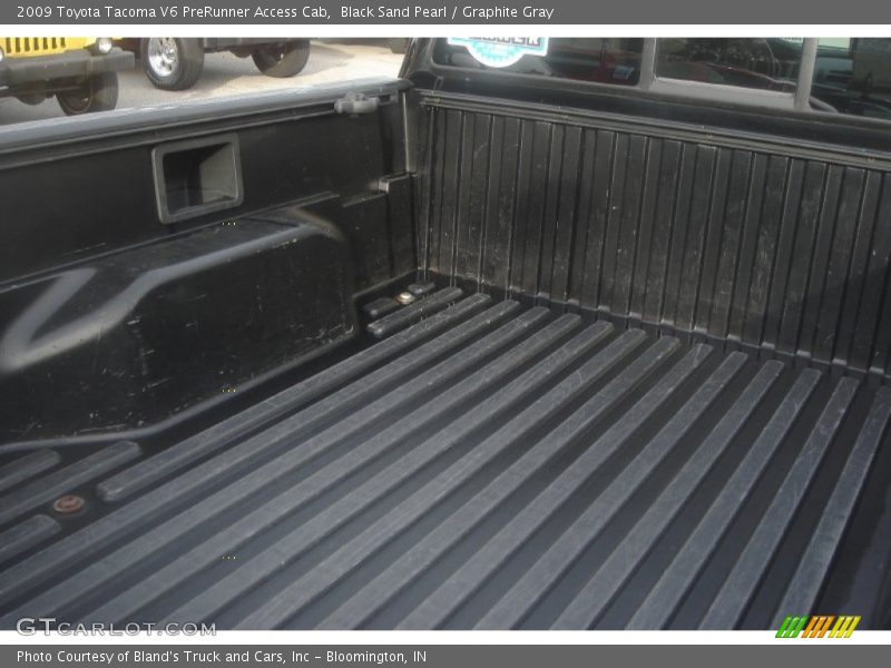 Black Sand Pearl / Graphite Gray 2009 Toyota Tacoma V6 PreRunner Access Cab