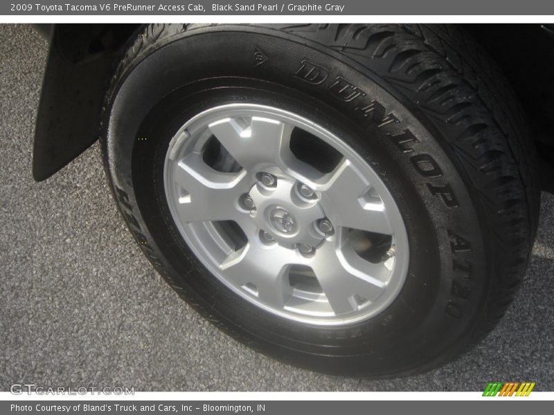 Black Sand Pearl / Graphite Gray 2009 Toyota Tacoma V6 PreRunner Access Cab