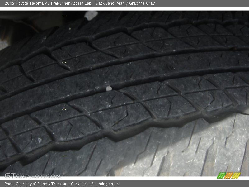 Black Sand Pearl / Graphite Gray 2009 Toyota Tacoma V6 PreRunner Access Cab