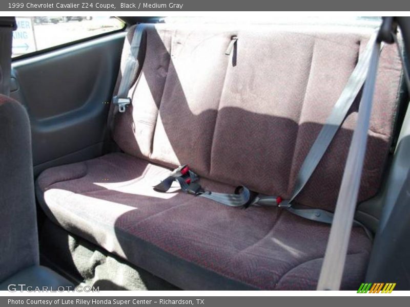 Black / Medium Gray 1999 Chevrolet Cavalier Z24 Coupe